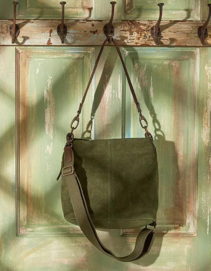 The Valletta Shoulder Bag Blue Women FatFace Bags and Purses