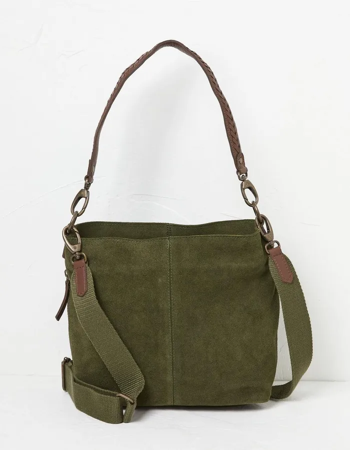 The Valletta Shoulder Bag Blue Women FatFace Bags and Purses