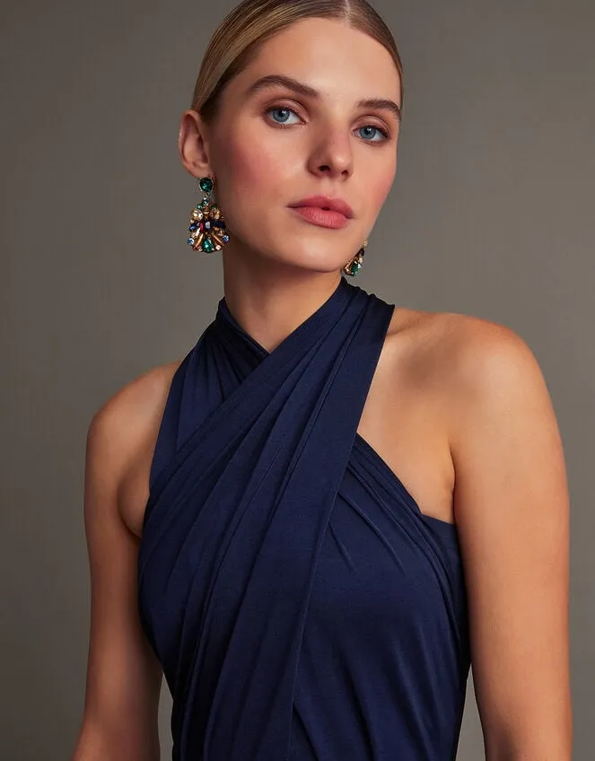 Thea Multiway Bridesmaid Dress Blue Women Monsoon Dresses