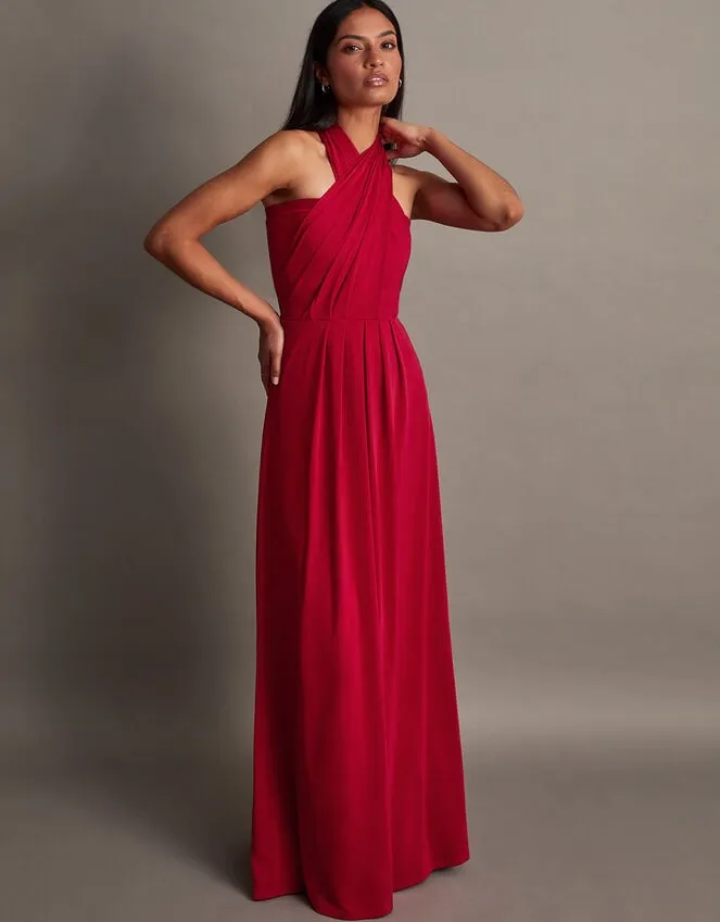 Thea Multiway Bridesmaid Dress Red Women Monsoon Occasionwear