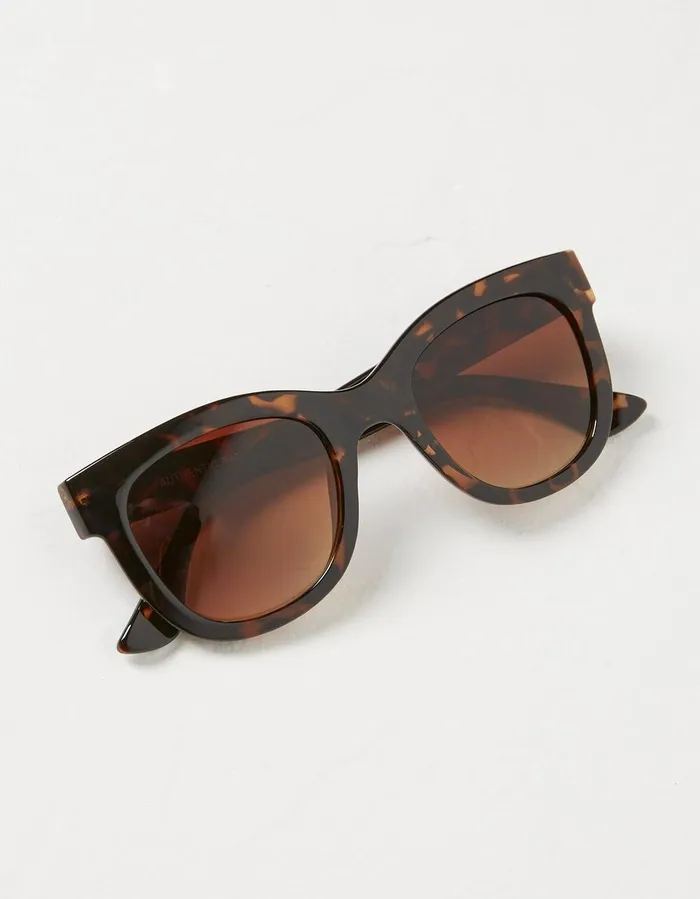 Tilly Chunky Sunglasses Tortoiseshell Women FatFace Sunglasses