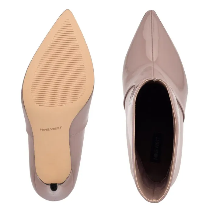 Tolate Dress Booties Light Pink Patent Women Nine West Heels