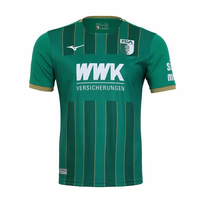 Tops Men Mizuno Away Jersey Augsburg M Green Jacket