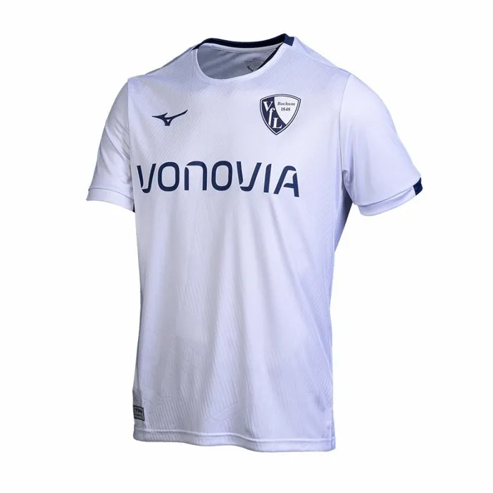 Tops Men Mizuno Away Jersey Vfl Bochum M White