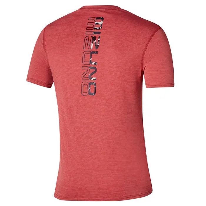 Tops Men Mizuno Core Mizuno Tee Mineral Red