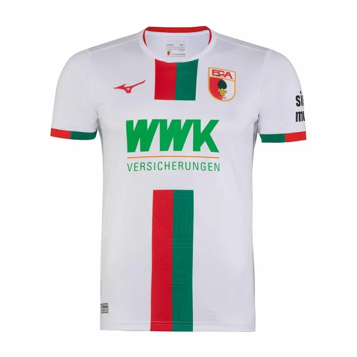 Tops Men Mizuno Home Jersey Augsburg M White