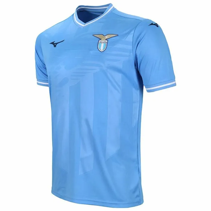Tops Men Mizuno Home Ss Jersey Lazio M Sky Blue