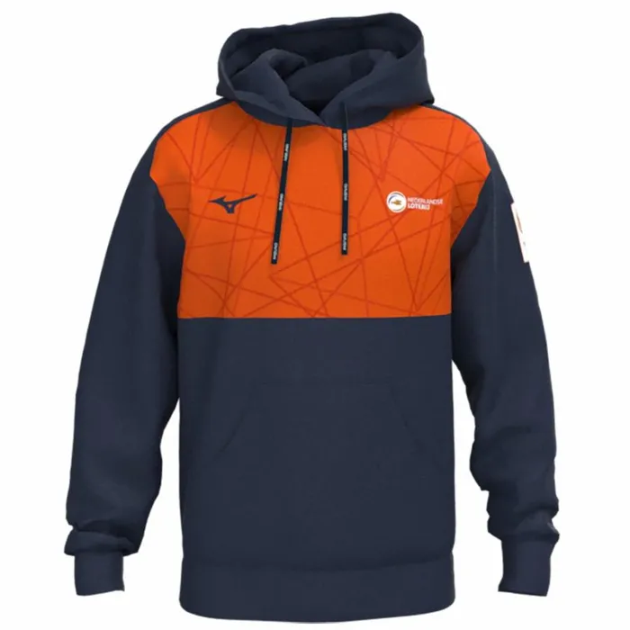 Tops Men Mizuno Nevobo Pro Hoodie Men Navy