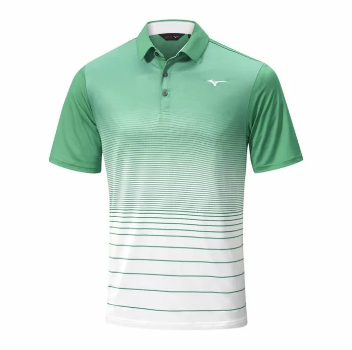 Tops Men Mizuno Quick Dry Mirage Polo Mint