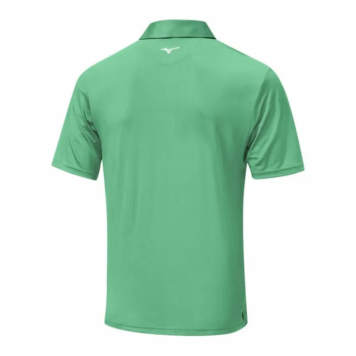 Tops Men Mizuno Quick Dry Mirage Polo Mint Tops Men Mizuno Quick Dry Mirage Polo Mint