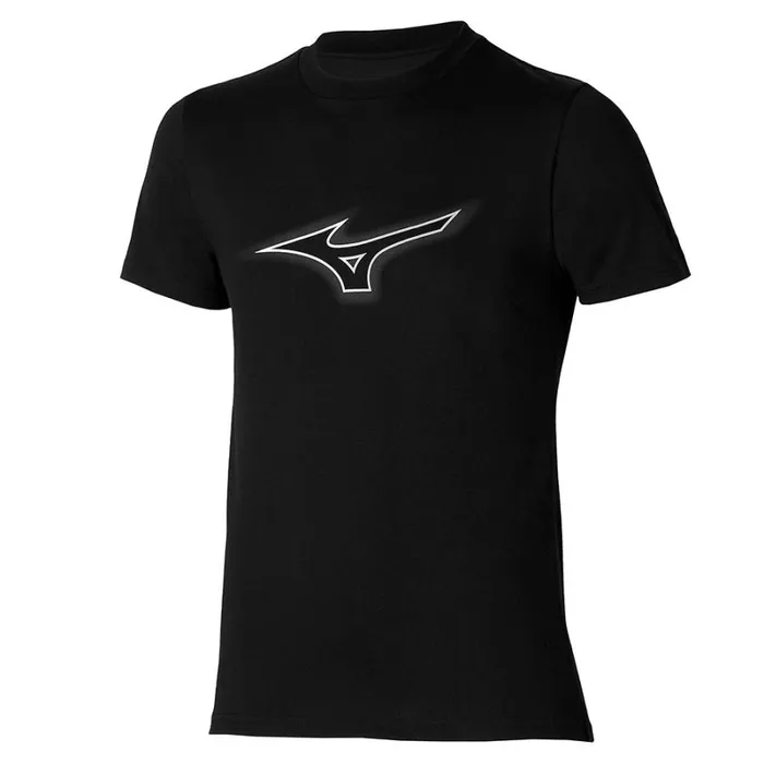 Tops Men Mizuno Rb Logo Tee Black