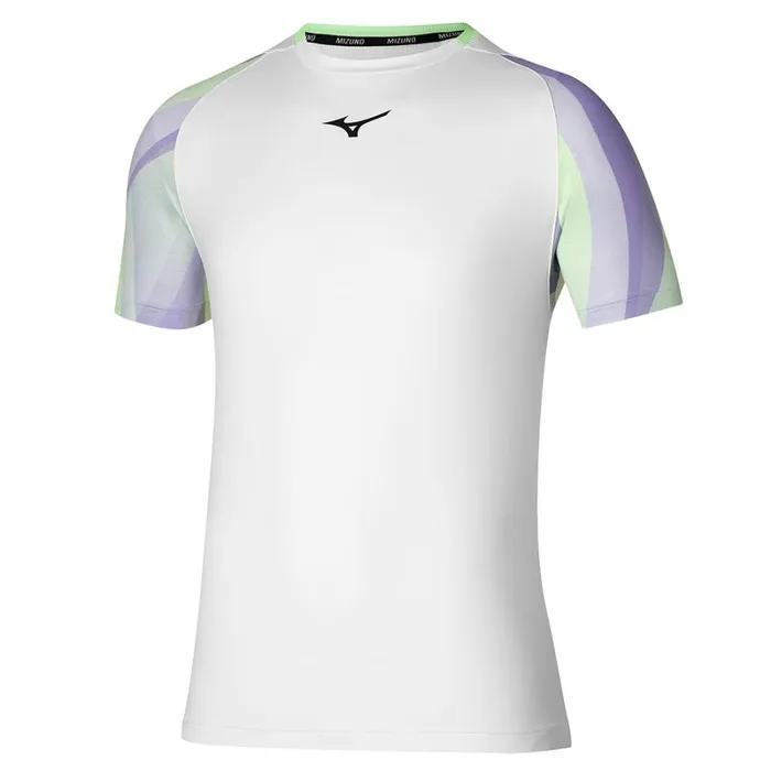 Tops Men Mizuno Release Shadow Tee White