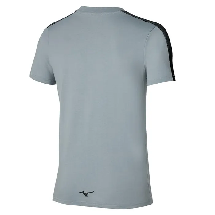 Tops Men Mizuno Release Tape Tee Quarry
