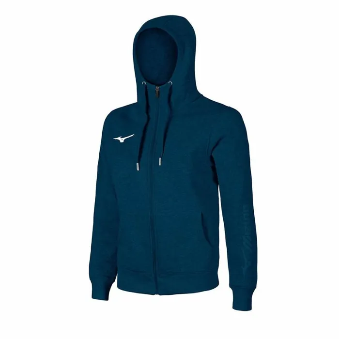 Tops Men Mizuno Sweat Fz Hoodie