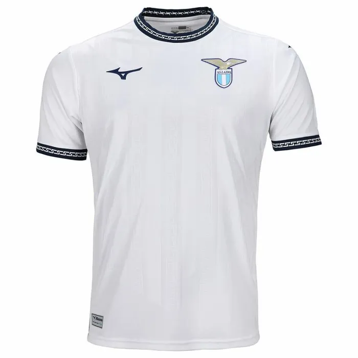 Tops Men Mizuno Third Ss Jersey Lazio M White