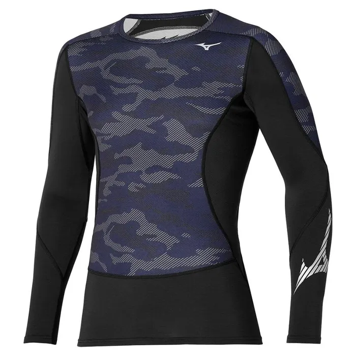 Tops Men Mizuno Virtual Body G3 Crew Black