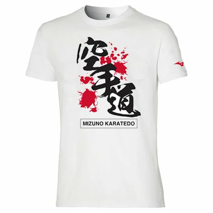 Tops MenWomen Mizuno Karate Tee White