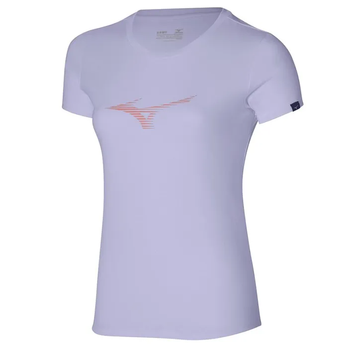 Tops Women Mizuno Athletics Rb Tee Pastel Lilac