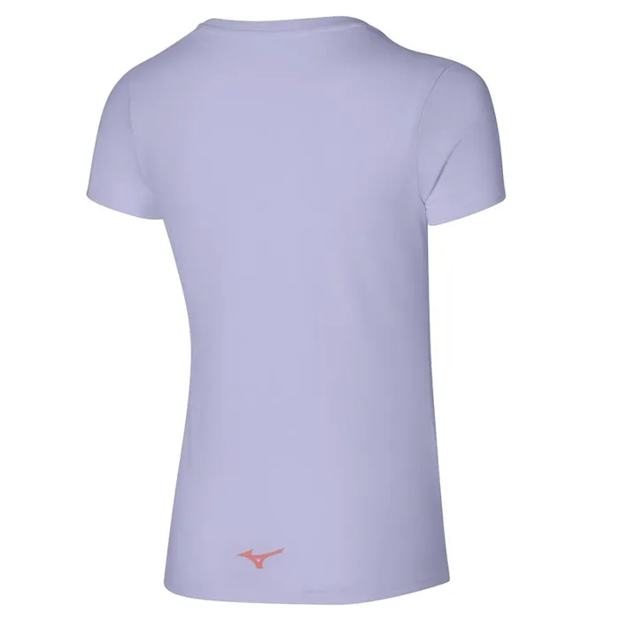 Tops Women Mizuno Athletics Rb Tee Pastel Lilac