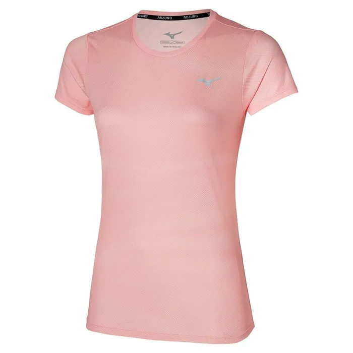 Tops Women Mizuno Core Graphic Tee Apricot Blush