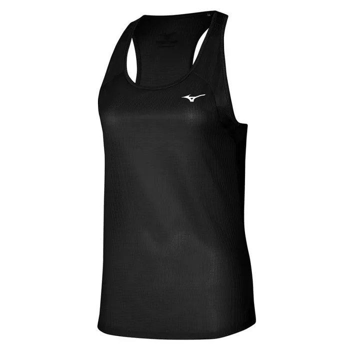 Tops Women Mizuno Dryaeroflow Tank Black