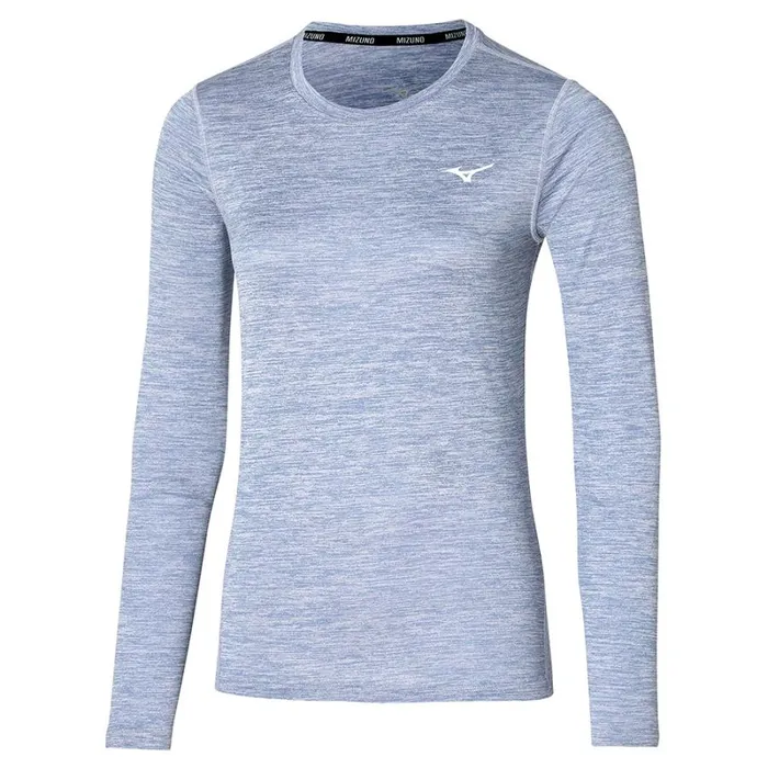 Tops Women Mizuno Impulse Core Ls Tee Thistle