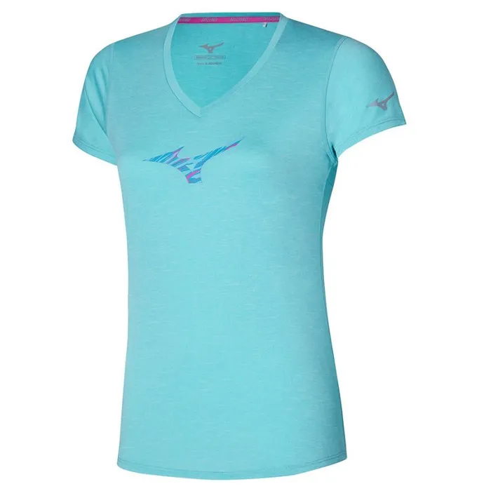 Tops Women Mizuno Impulse Core Rb Tee Antigua Sand