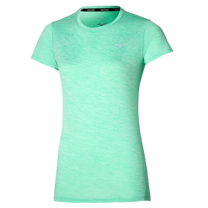 Tops Women Mizuno Impulse Core Tee Beveled Glass