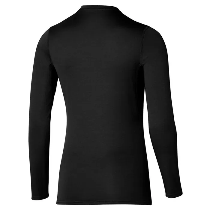 Tops Women Mizuno Mid Weight Crew Black Tops Women Mizuno Mid Weight Crew Black