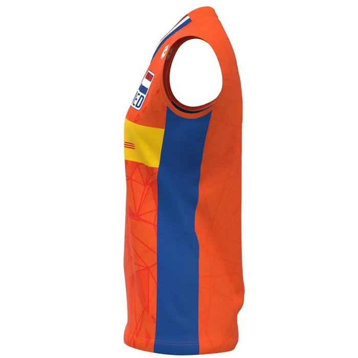 Tops Women Mizuno Nevobo Replica Shirt Women Orange