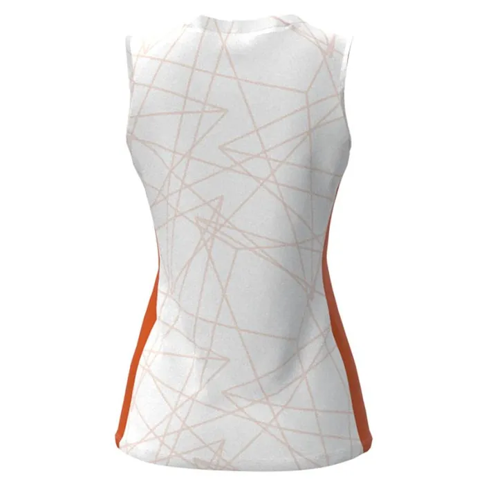 Tops Women Mizuno Nevobo Volleyball Match White Shirt Women White