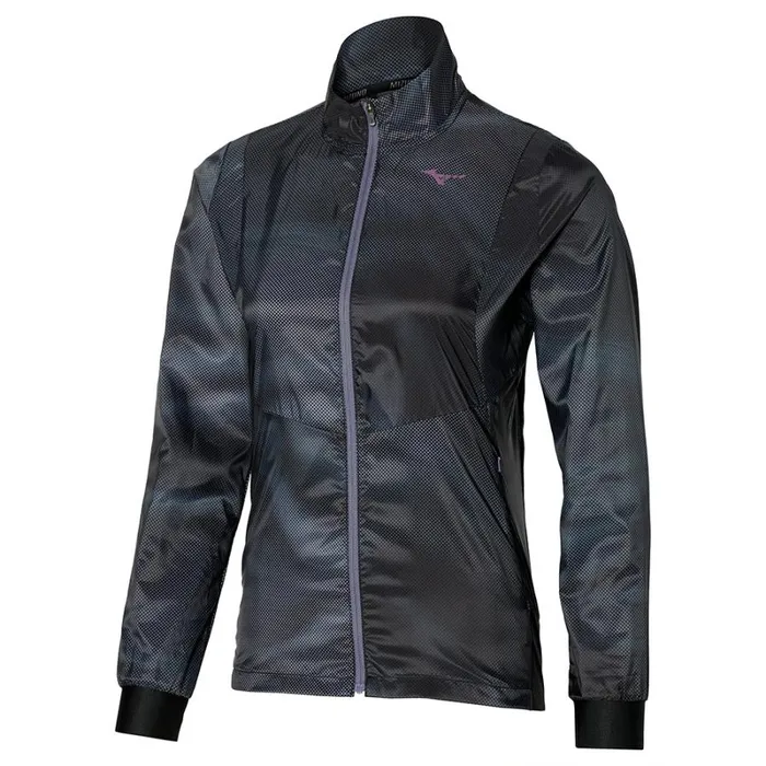 Tops Women Mizuno Premium Aero Jacket Black