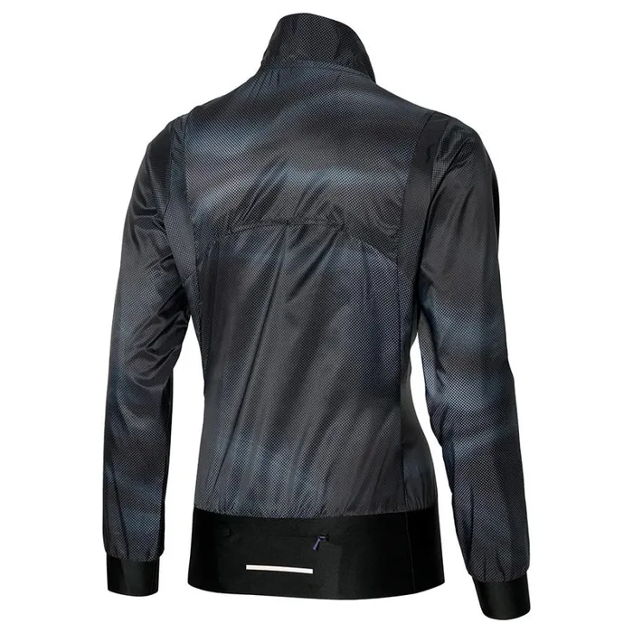 Tops Women Mizuno Premium Aero Jacket Black Tops Women Mizuno Premium Aero Jacket Black
