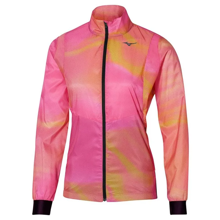 Tops Women Mizuno Premium Aero Jacket Sangria Sunsetevening P
