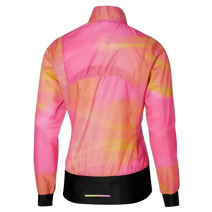 Tops Women Mizuno Premium Aero Jacket Sangria Sunsetevening P Tops Women Mizuno Premium Aero Jacket Sangria Sunsetevening P