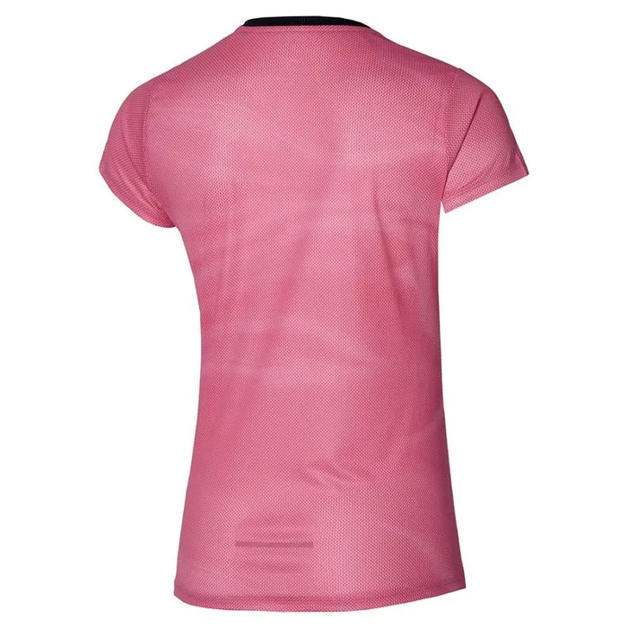 Tops Women Mizuno Premium Aero Tee Sangria Sunset Tops Women Mizuno Premium Aero Tee Sangria Sunset