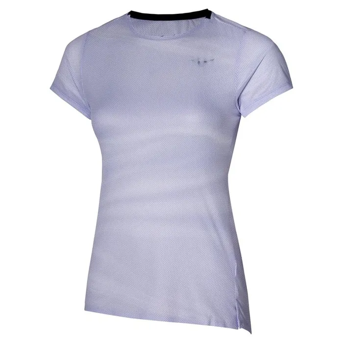 Tops Women Mizuno Premium Aero Tee Snow Whitethistle