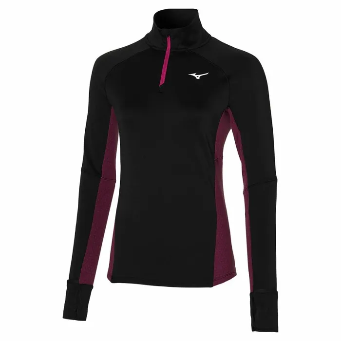 Tops Women Mizuno Warmalite Hz Black