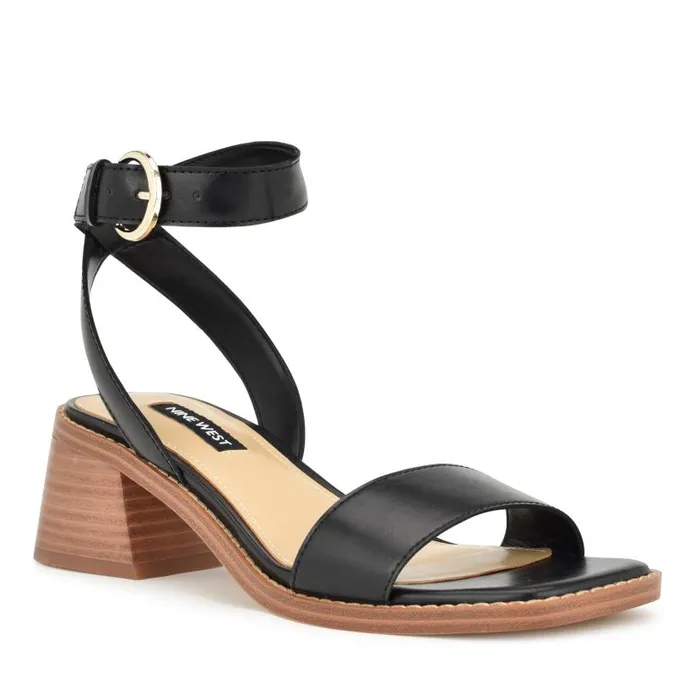 Torah Dress Sandals Black Women Nine West Sandals