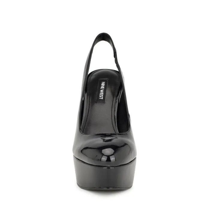Trins Slingback Pumps Black Women Nine West Heels