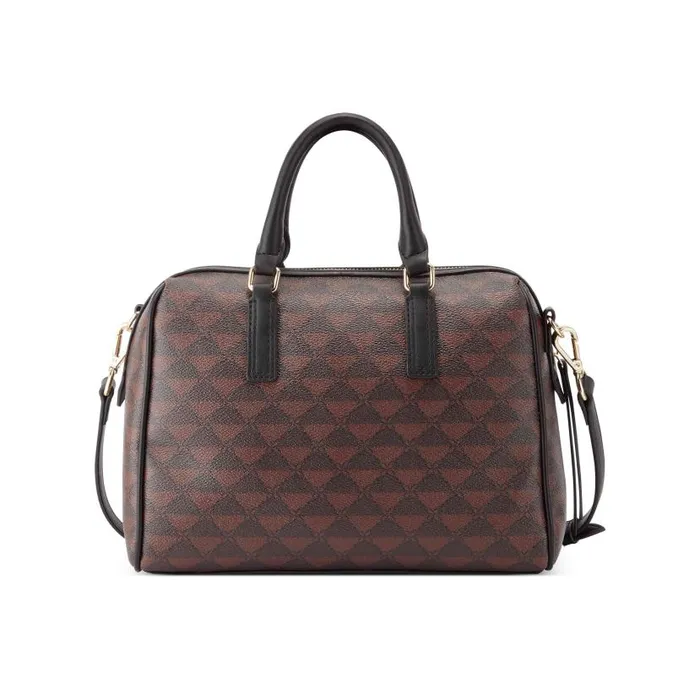 Tristian Bowler Satchel Mahogany Logo WomenMen Nine West Satchels and Shoulder Bags Tristian Bowler Satchel Mahogany Logo WomenMen Nine West Satchels and Shoulder Bags