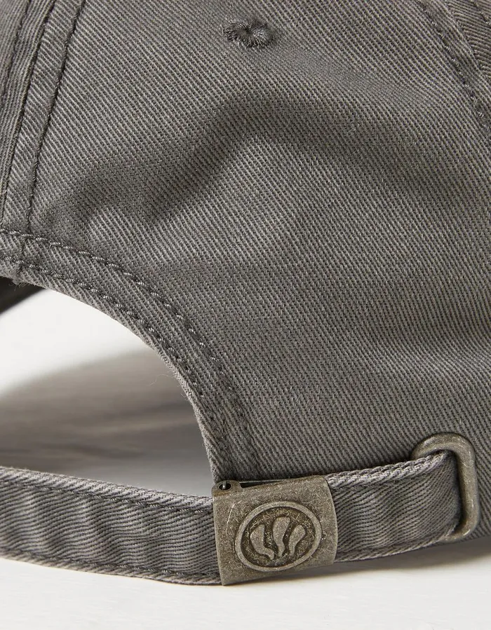 Twill Baseball Cap Grey Men FatFace Hats