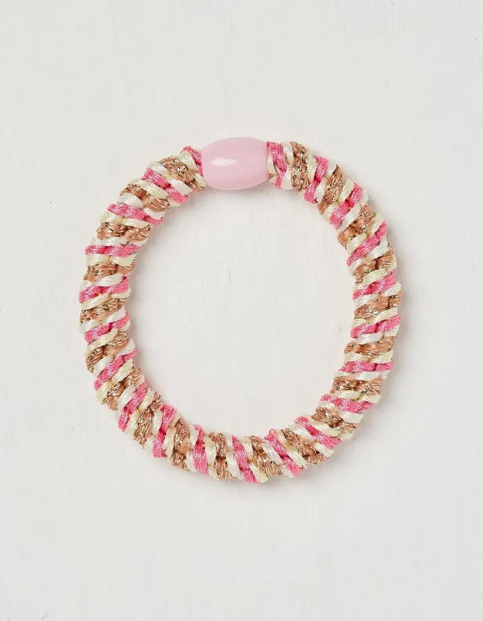 Twist Hair Tie Pink Women FatFace Hair Accessories
