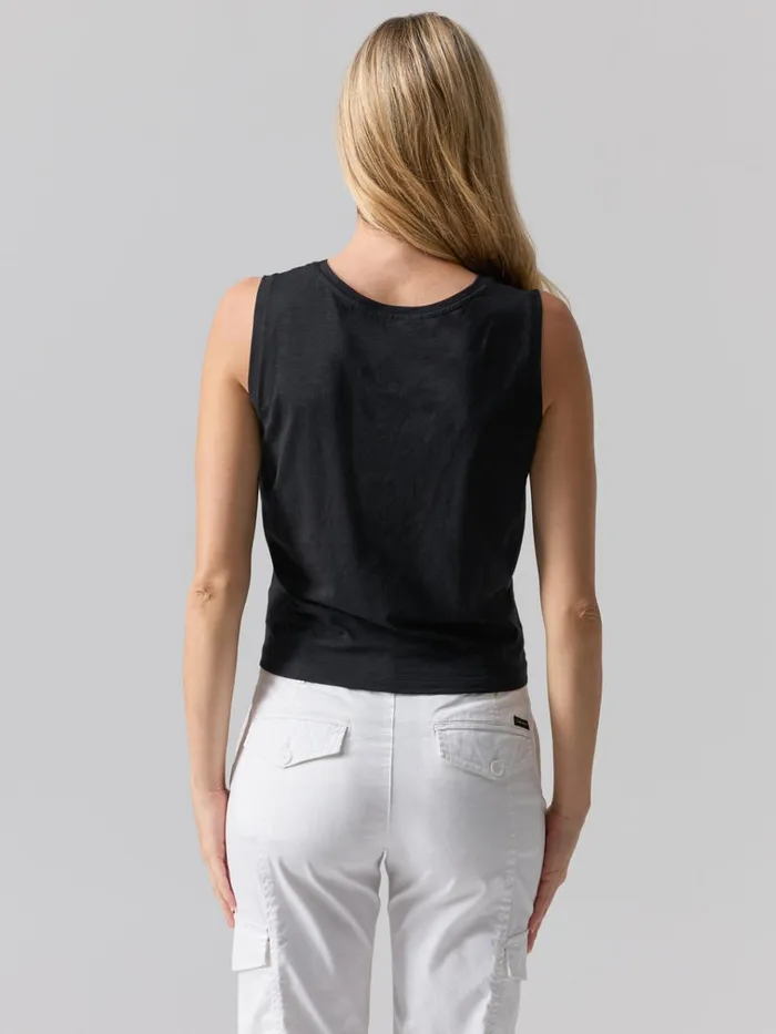 Twisted Tank Black Women Sanctuary Clothing Tees and Tops