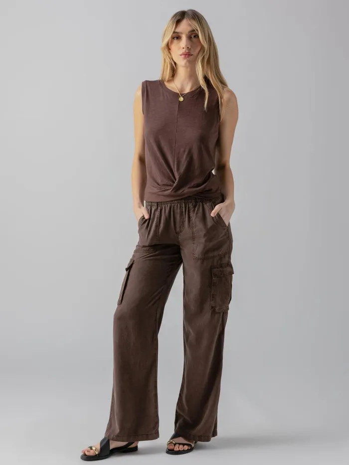 Twisted Tank Mud Bath Women Sanctuary Clothing Tees and Tops