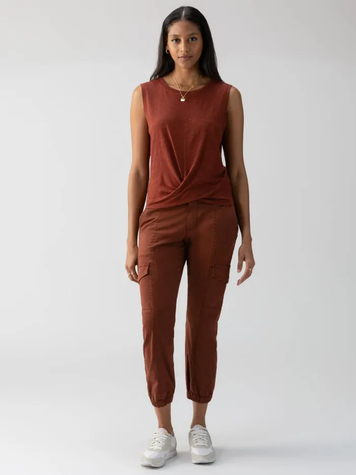 Twisted Tank Rich Clay Women Sanctuary Clothing Tees and Tops