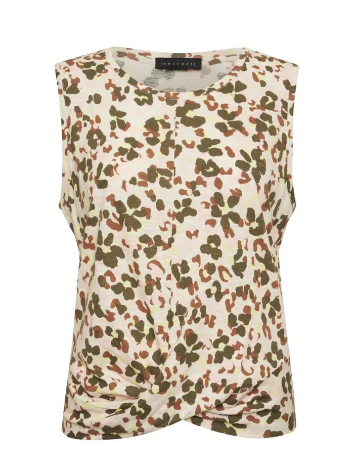 Twisted Tank Rose Foliage Women Sanctuary Clothing Tees and Tops Twisted Tank Rose Foliage Women Sanctuary Clothing Tees and Tops