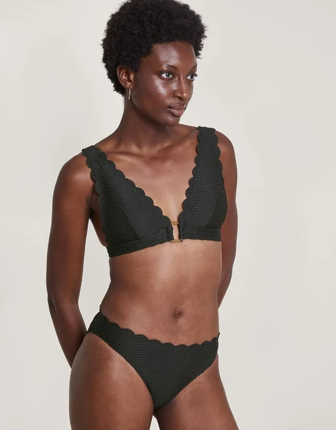 Una Bikini Bottoms Black Women Monsoon Beachwear and Swimwear