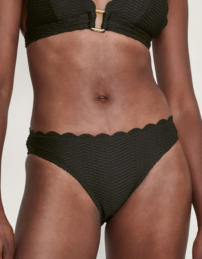 Una Bikini Bottoms Black Women Monsoon Beachwear and Swimwear