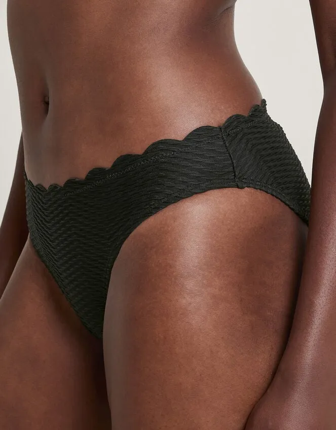 Una Bikini Bottoms Black Women Monsoon Beachwear and Swimwear